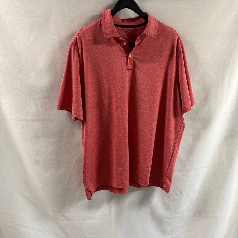 Johnston & Murphy Classic Red Polo Shirt